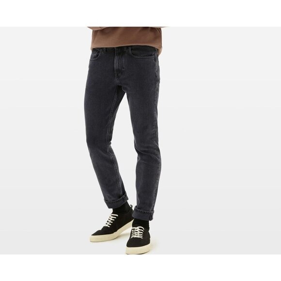 Everlane Mens Slim 4-Way Stretch Jeans Uniform Five Pocket Black Size 32x30 - Picture 1 of 7